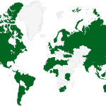 Map of Climate Change Safeguard Policy Proposal Sign-ons