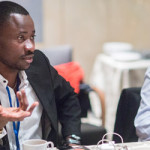 Photo of Adebisi Alimi during 2014 World Bank Spring Meetings