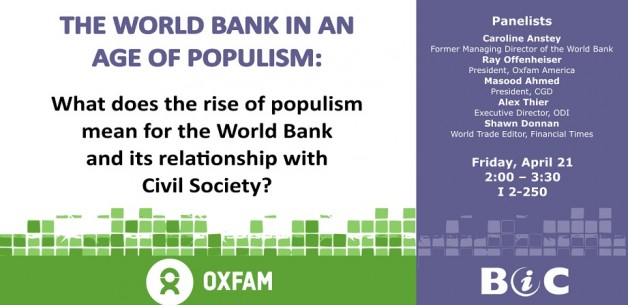 The World Bank in an Age of Populism