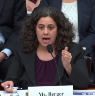 BIC’s Elana Berger Testifies Before House Financial Services Subcommittee