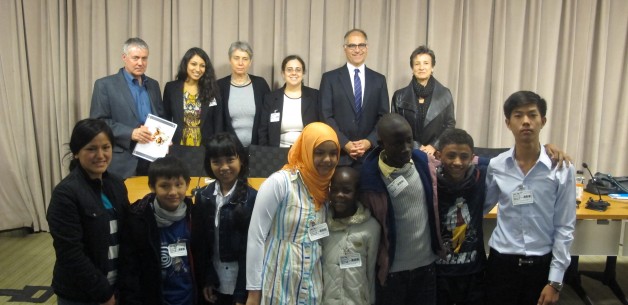 Children’s delegation lobbies World Bank on the need for safeguards to address the impact of projects on children
